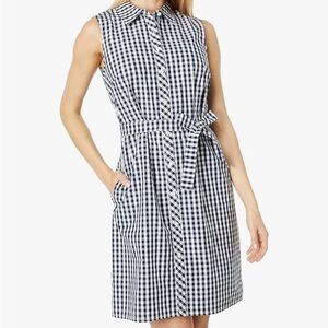 Tommy Hilfiger tie waist button down dress